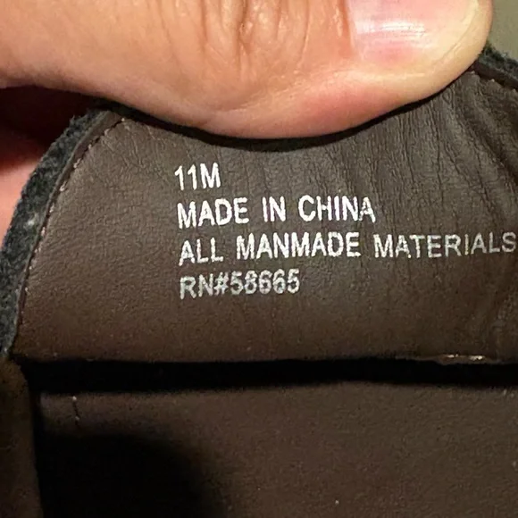 Abound Ortholite Eco Insole Brown Soft Faux Leather Comfort Penny Loafer Mens 11 - Picture 7 of 10